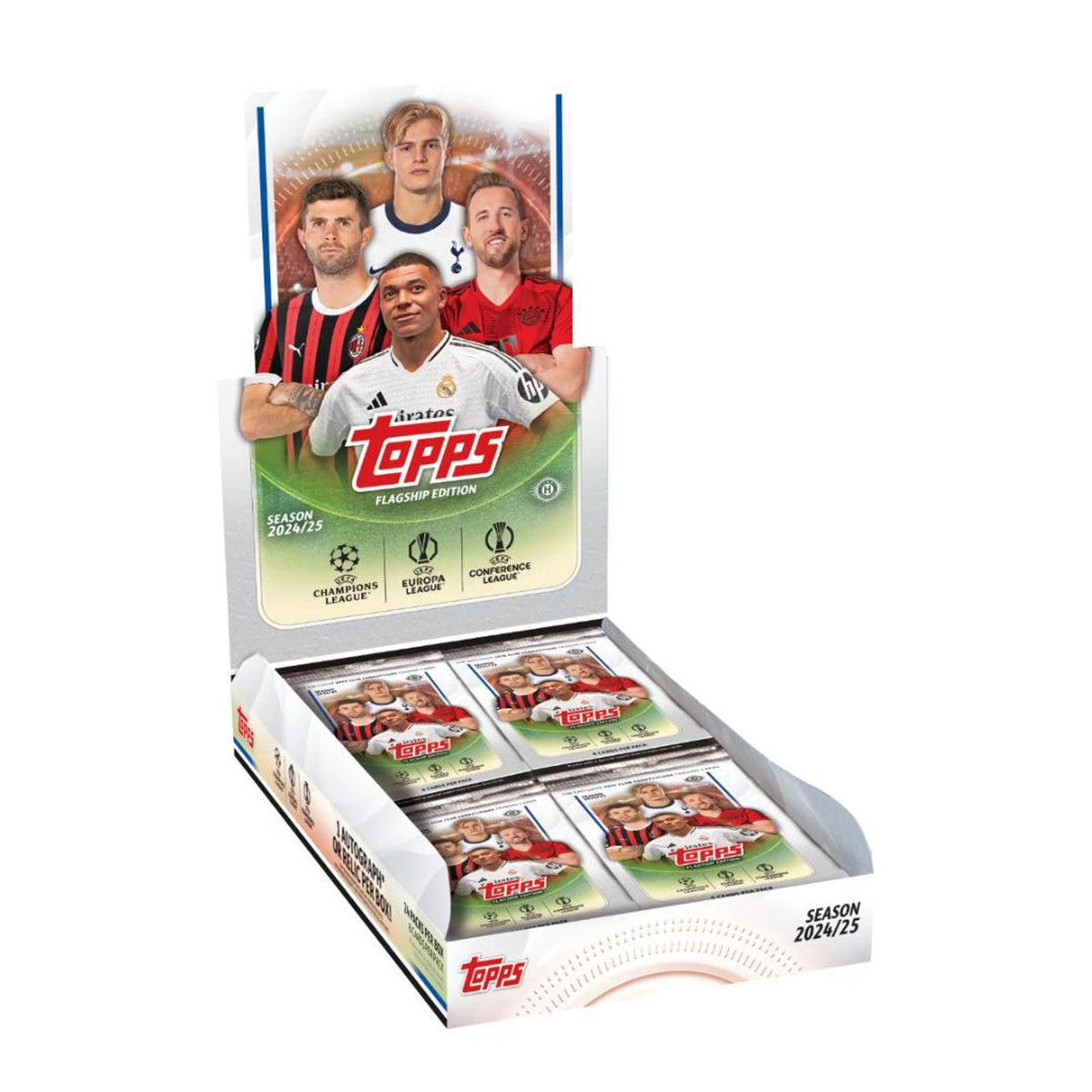 2024-25 Topps UEFA Club Competitions Hobby 12 Box Case
