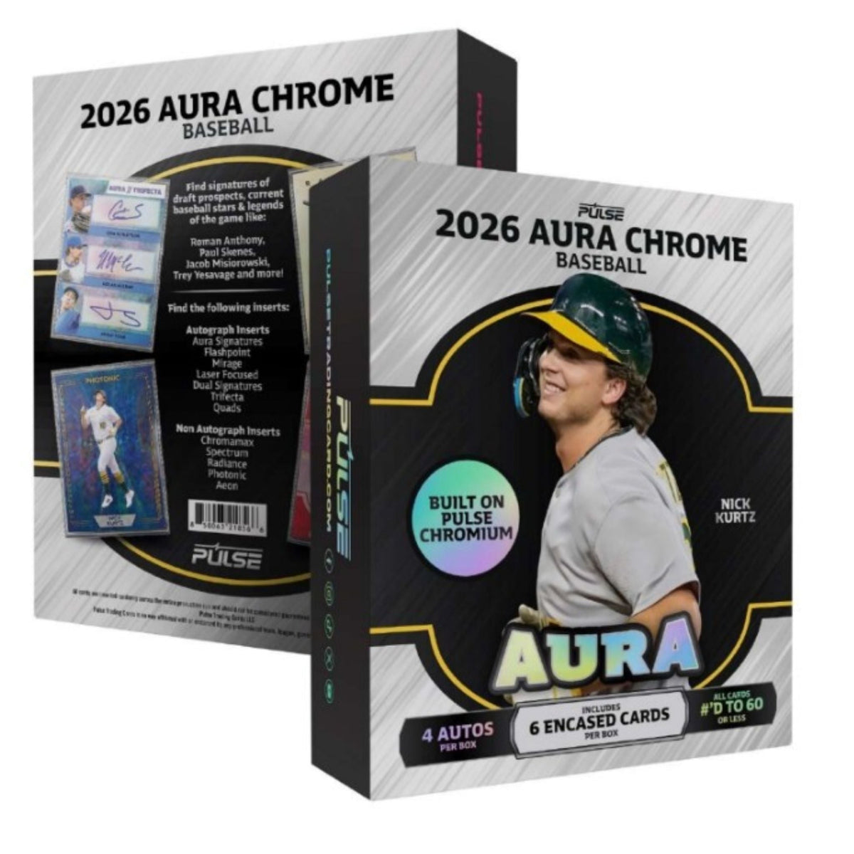 2026 Pulse Aura Chrome Baseball Hobby Box