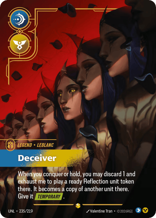 LeBlanc - Deceiver (Metal) (Prize Wall)